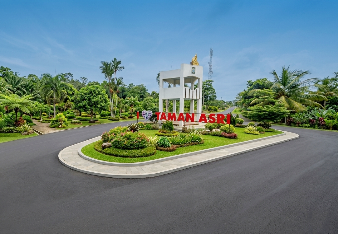 Tugu Siger Taman Asri